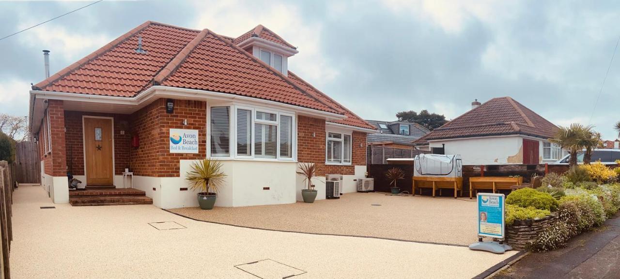 Avon Beach Bed & Breakfast Христчёрч Экстерьер фото